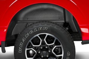 Ford F-150 Wheel Well Guards - Rear - Husky Liners - High Density Polypropylene - Black - `21-`23